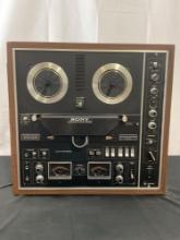 Vintage Sony Tapecorder TC-730 Reel to Reel Tape Recorder, not currently working