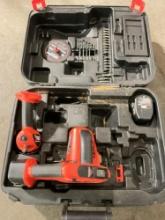 Black & Decker Tool Box w/ Power Saw & Hand Held Light, Also includes Drill Bits, Blades, & 2x