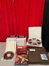 32 pcs Vintage Reel to Reel Tape Collection. 3M Scotch Magnetic Tape 150 Reels, NIB. See pics.