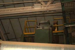 Redler Chain Conveyor w/90°  Vertical Sweep, Approx. 26' Vertical x 22' Hor