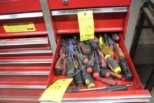 (2) Drawer - Allen Wrench Sets, Misc.Pliers & Screwdrivers