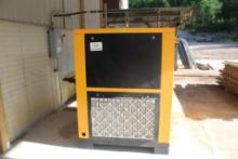 EMAX 50hp Rotary Screw Air Compressor, Mdl# ERV050B000V460, Load Hrs 2560,