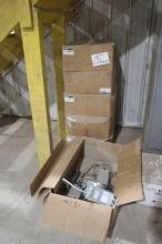 (1) New LED Light & (6) Boxes of Light Fixtures