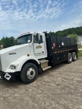 2003 Kenworth Mdl # T802 Tandem Axle Fuel Service Truck, Eaton Fuller 8LL t