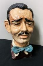 Vintage Clark Gable Bust - By Art Accents, 12"