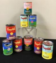 Retro Andy Warhol Campbell Soup Cans - See Photos For Condition, These Cans