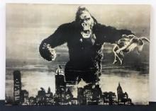 1971 Personality Poster - King Kong, Custom Mounted On Stabilized Hardboard
