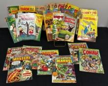 Estate Lot - Old Comic Books, Late 1960s & Early 1970s, See Photos For Cond