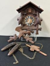 Vintage Black Forest Germany Cuckoo Clock