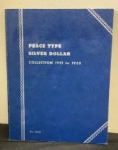 6 Peace Silver Dollars - 1922D, 1923S, 1923D, 1926, 1934S, 1935s