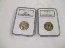 US SAC Dollar Certified MS66 by NGC 2005-D & 2005-P