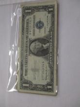 US Currency $1.00 Silver Certificate 1957 11 bills