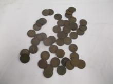 US Indian Cents 1890-1907 50 coins