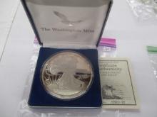 The Washington Mint 8.8 oz Silver Eagle 1995