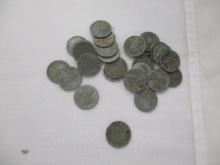 US Lincoln Steel Cents- various dates/mints 27coins