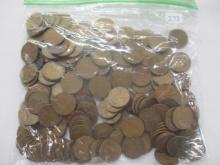 US Lincoln Wheat Cents- various dates/mints 178 coins