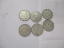 US Morgan Dollars all 1921 6 coins