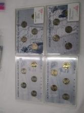 US Nickel Collections, Keelboat, Louisana Purchase, 4 sets- American Bison, Oceanview 20 coins all U