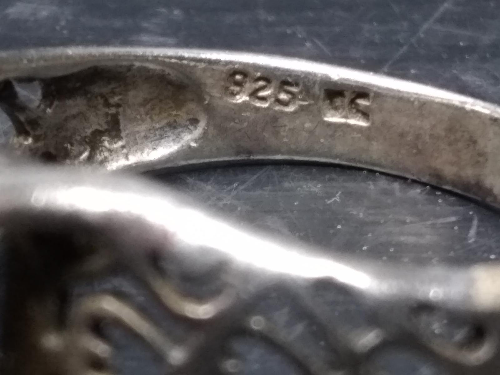 Sterling Silver Smoky Topaz Ring  Size 9.5