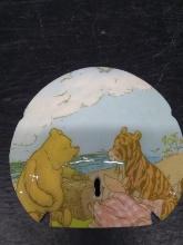 Winnie the Pooh and Tigger Sand Dollar Seashell