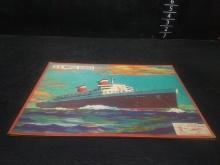 Vintage Childrens Puzzle S.S. United States