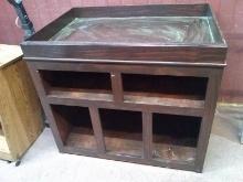 Wooden Commercial Display Table