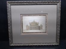 Artwork -Framed and Matted Print-The Temple