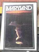 Artwork-Framed Poster-Maryland Tourist