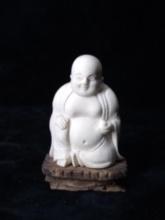Antique Carved Bone Figure - Buddha