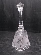 Etched Crystal Bell