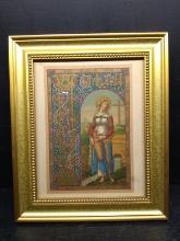 Artwork-Framed Religious Icon St Julia