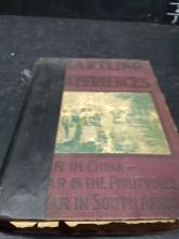 Vintage book-Startling Experiences in the Three Wars 1899