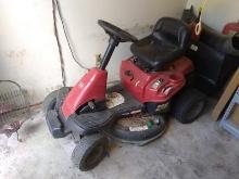 STORAGE ROOM - Craftsman RER1000 Riding Lawn mower with Rear Bagger Attachment, will need charging,