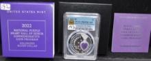 2022-W NAT'L PURPLE HEART HONOR COMM COIN