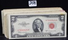 103 $2 RED SEAL UNITED STATES NOTES