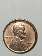 1909 V. D. B. Lincoln Wheat Cent