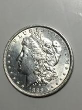 1886 P Morgan Silver Dollar