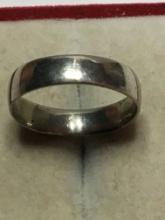 .925 Sterling Silver Wedding Band 4mm