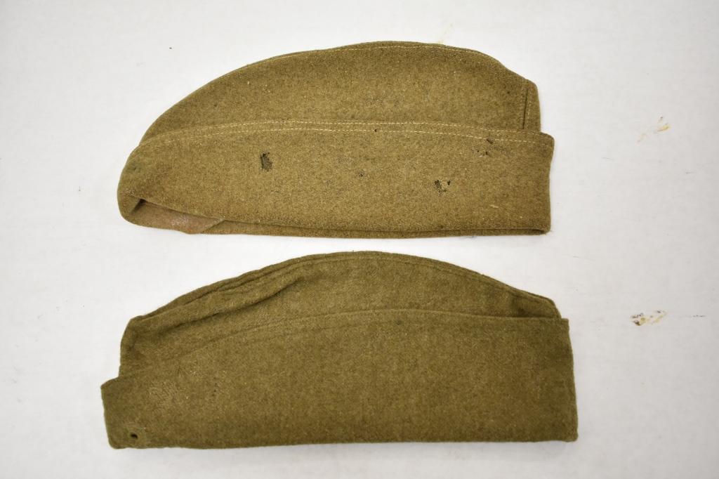 Two WWII Military Caps