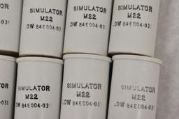 Ten M22 Simulator Cartridges
