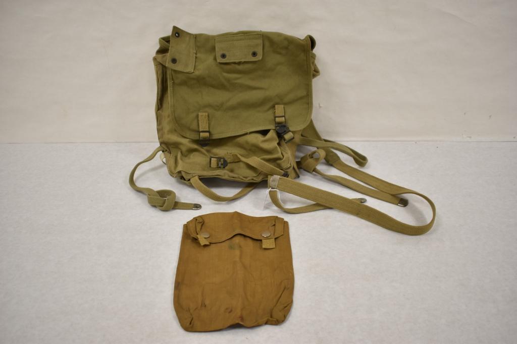 USA. 1942 Army Haversack Boyt & Ammo Pouch