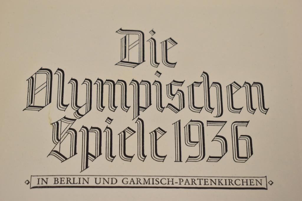 Olympia 1936 Winter Olympics in German