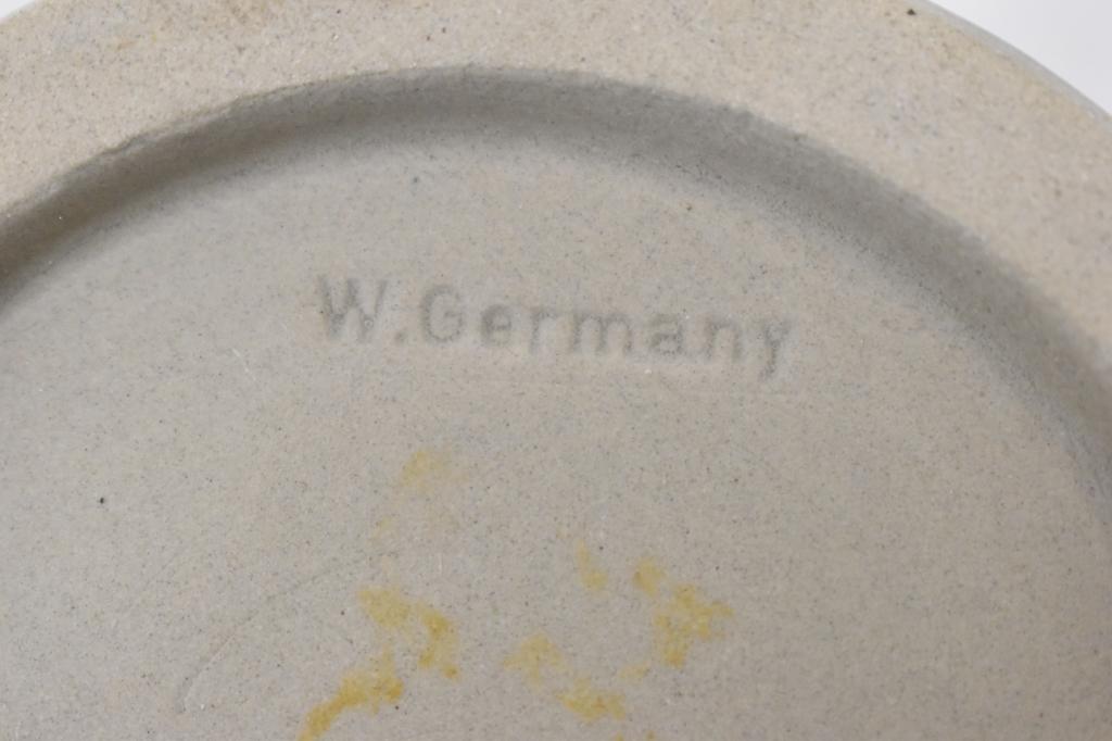 German. Porcelain Dish & Ashtray Set