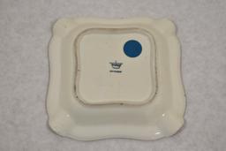 German. Porcelain Dish & Ashtray Set