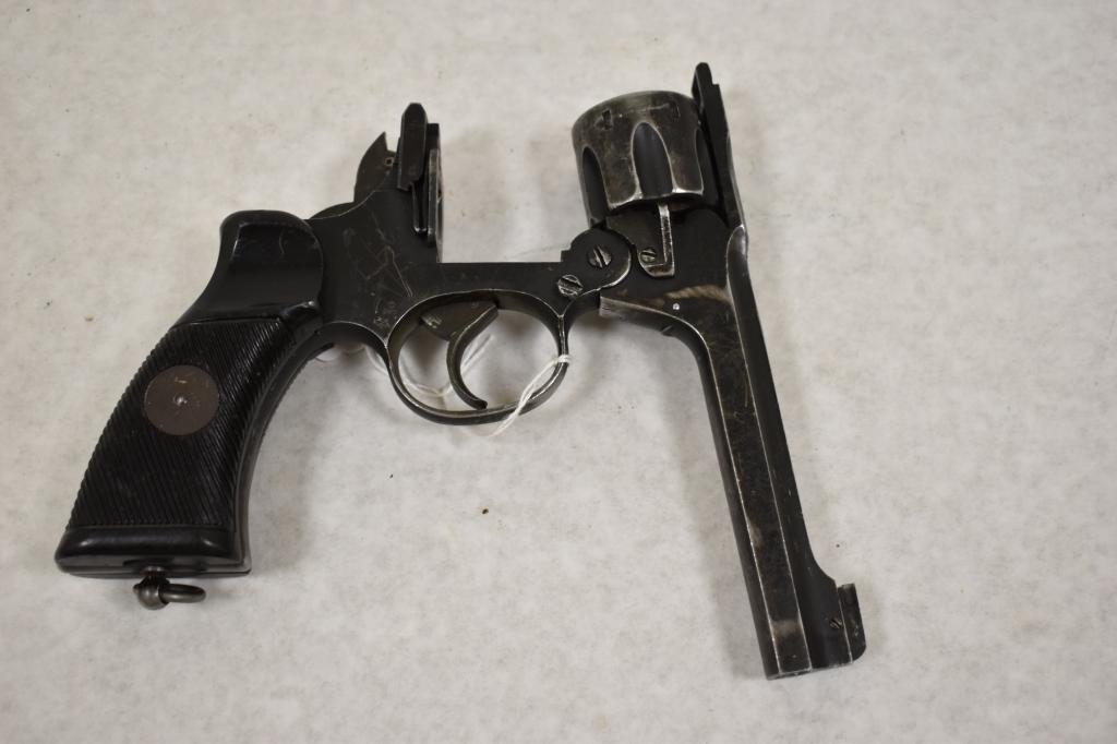 Gun. Enfield NO2 MK1 38 Pistol