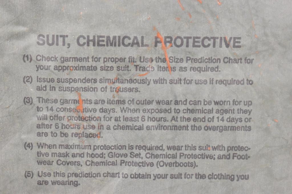 Chemical Warfare Suit