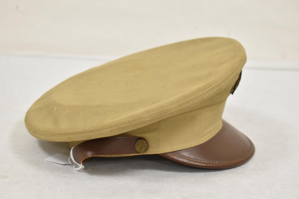 WWII Army Officer Visor Cap