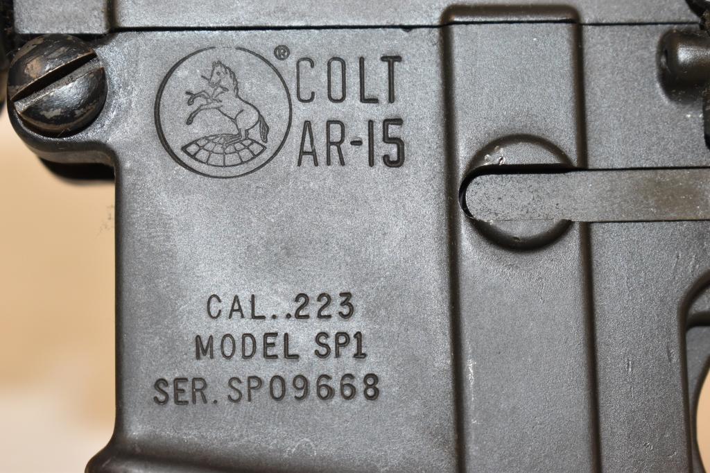 Gun. Colt AR15 SP1 .223 Cal. Rifle