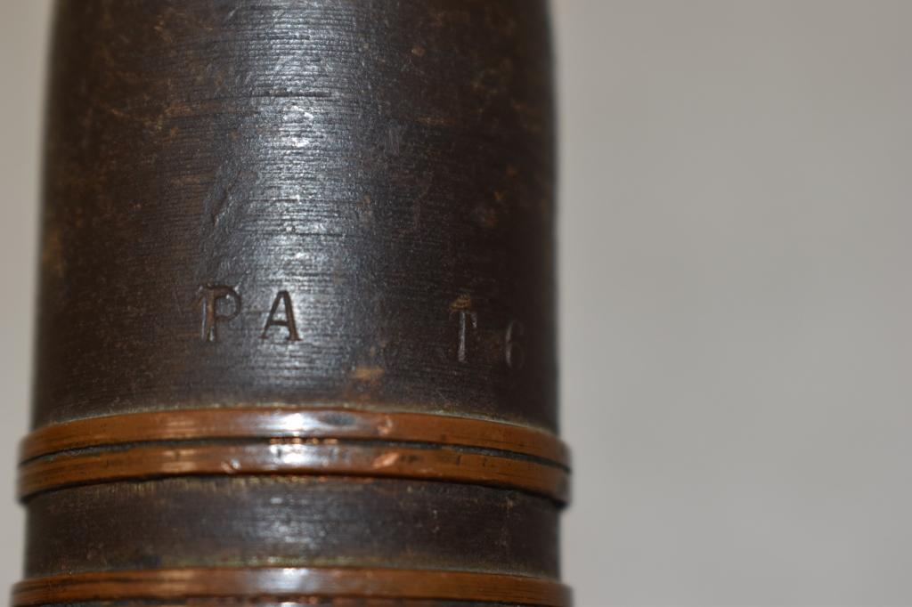 Three Trench Art Artillery Projectile