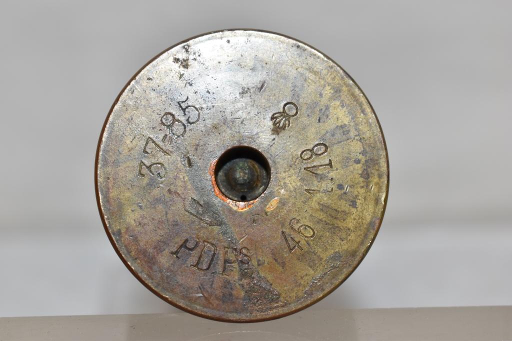 Three Trench Art Artillery Projectile
